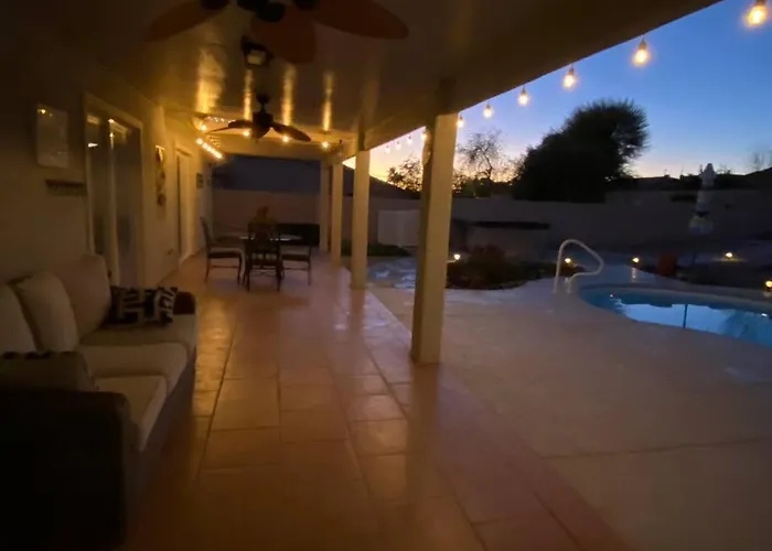 Jacuzzi Pool & Casita Wifi Ac Tvs Rv Boat Parking * Lake Havasu City
